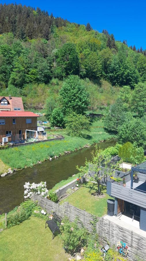 Ferienwohnung Am Enzufer Mit Balkon In Bad Wildbad Im Schwarzwald Exteriér fotografie